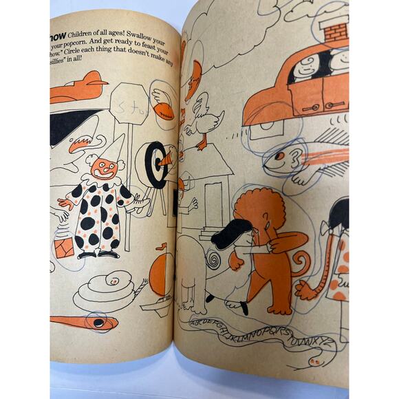 Vintage Giggles & Games Puzzle Book 1977 Used - Picture 5 of 7